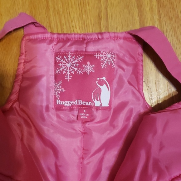 Girl winter overalls - Picture 3 of 3